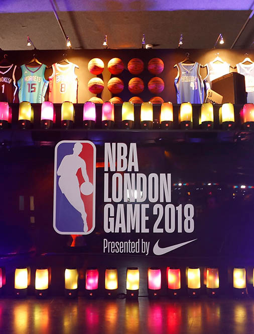 LONDON, ENGLAND - JANUARY 11:  Atmosphere at the Philadelphia 76ers and Boston Celtics London game after party at Building Six on January 11, 2018 in London, England   (Photo by David M  Benett Dave Benett Getty Images for NBA London)